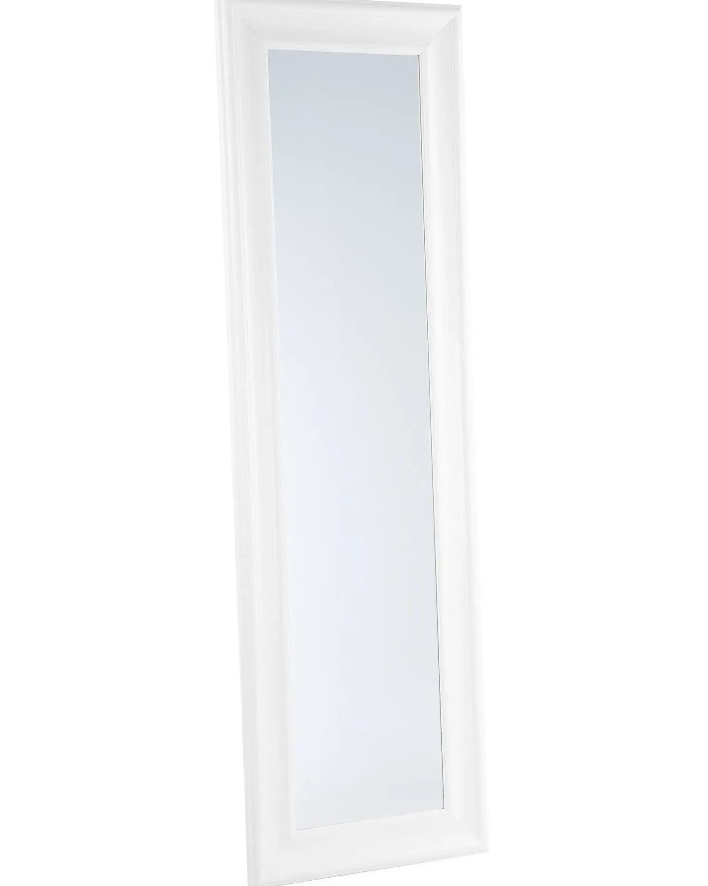 Lustro ścienne LUNEL 51 cm 141 cm Biały