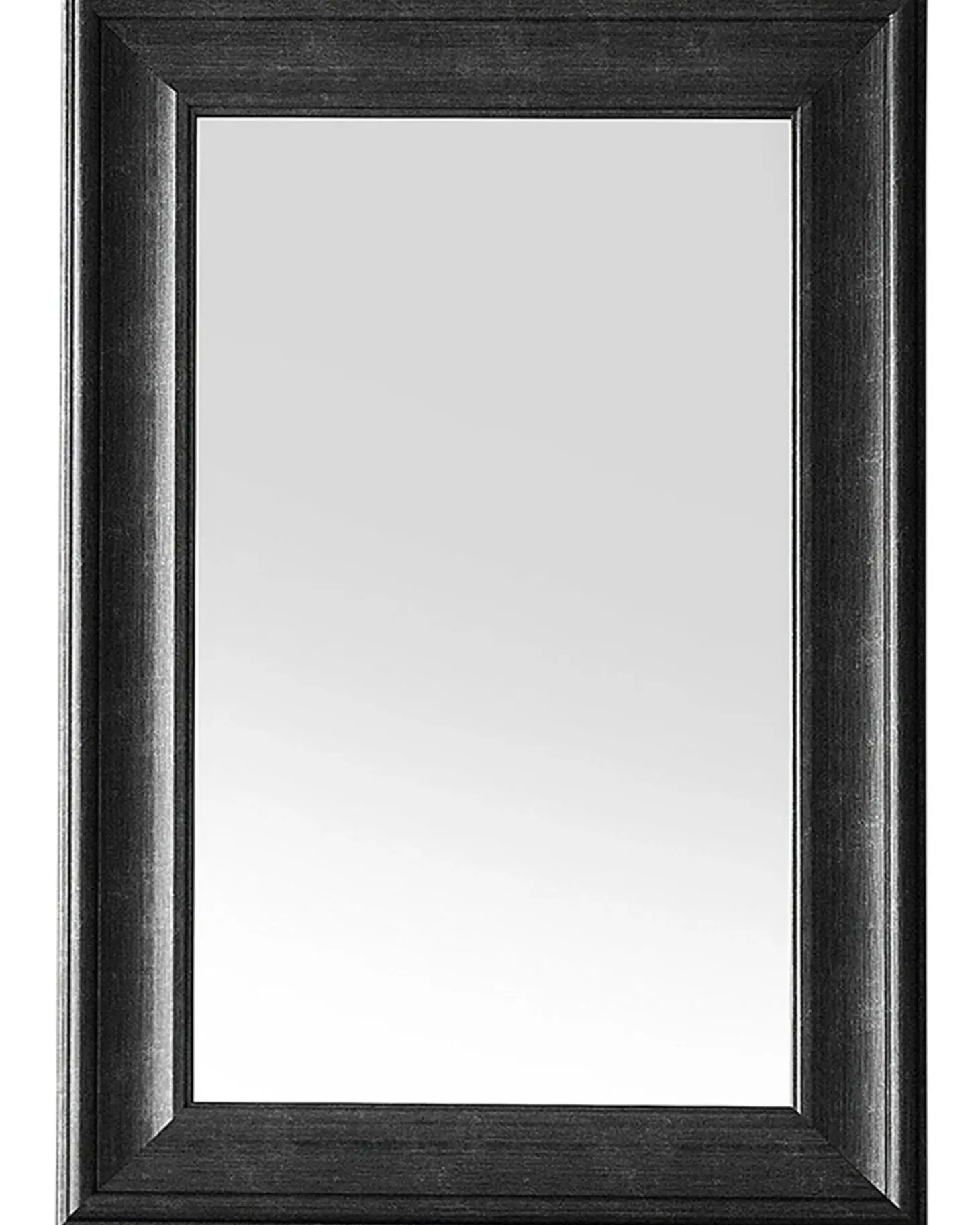 Lustro ścienne LUNEL 60 cm 90 cm Czarny