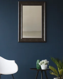 Lustro ścienne LUNEL 60 cm 90 cm Czarny
