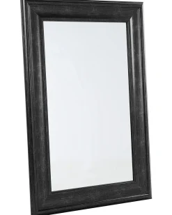 Lustro ścienne LUNEL 60 cm 90 cm Czarny