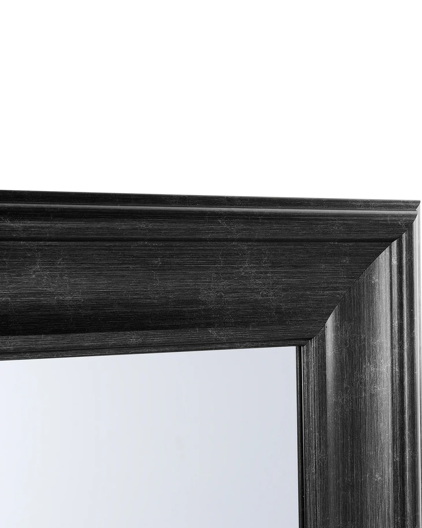 Lustro ścienne LUNEL 60 cm 90 cm Czarny