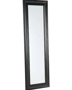 Lustro ścienne LUNEL 51 cm 141 cm Czarny