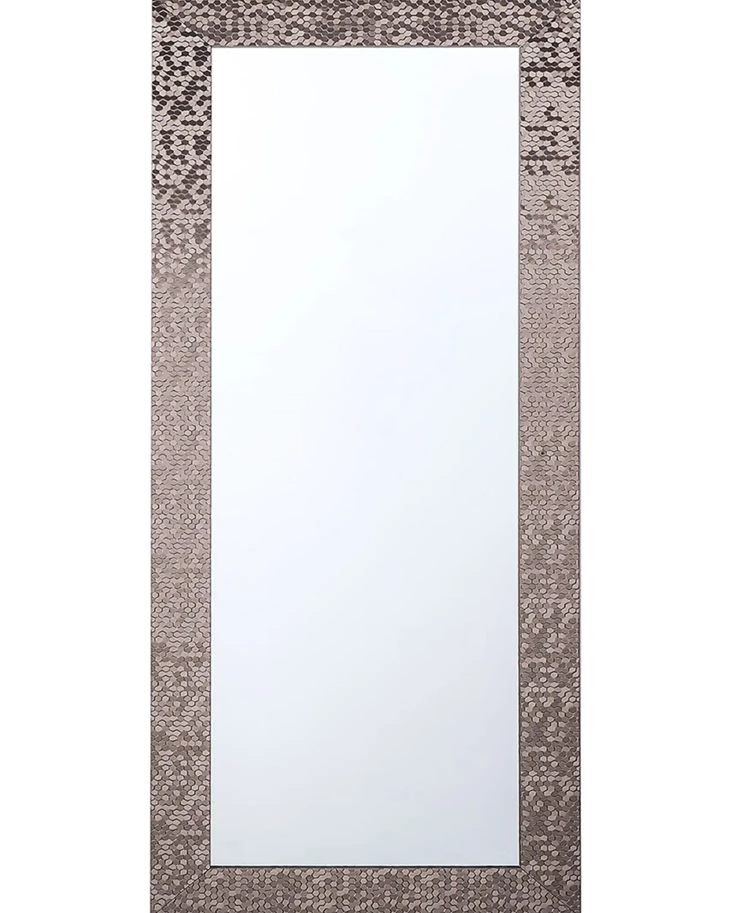 Lustro ścienne MARANS 50 cm 130 cm Brązowy