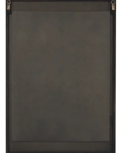 Lustro ścienne MARCIGNY 70 cm 100 cm Boucle Złamana biel