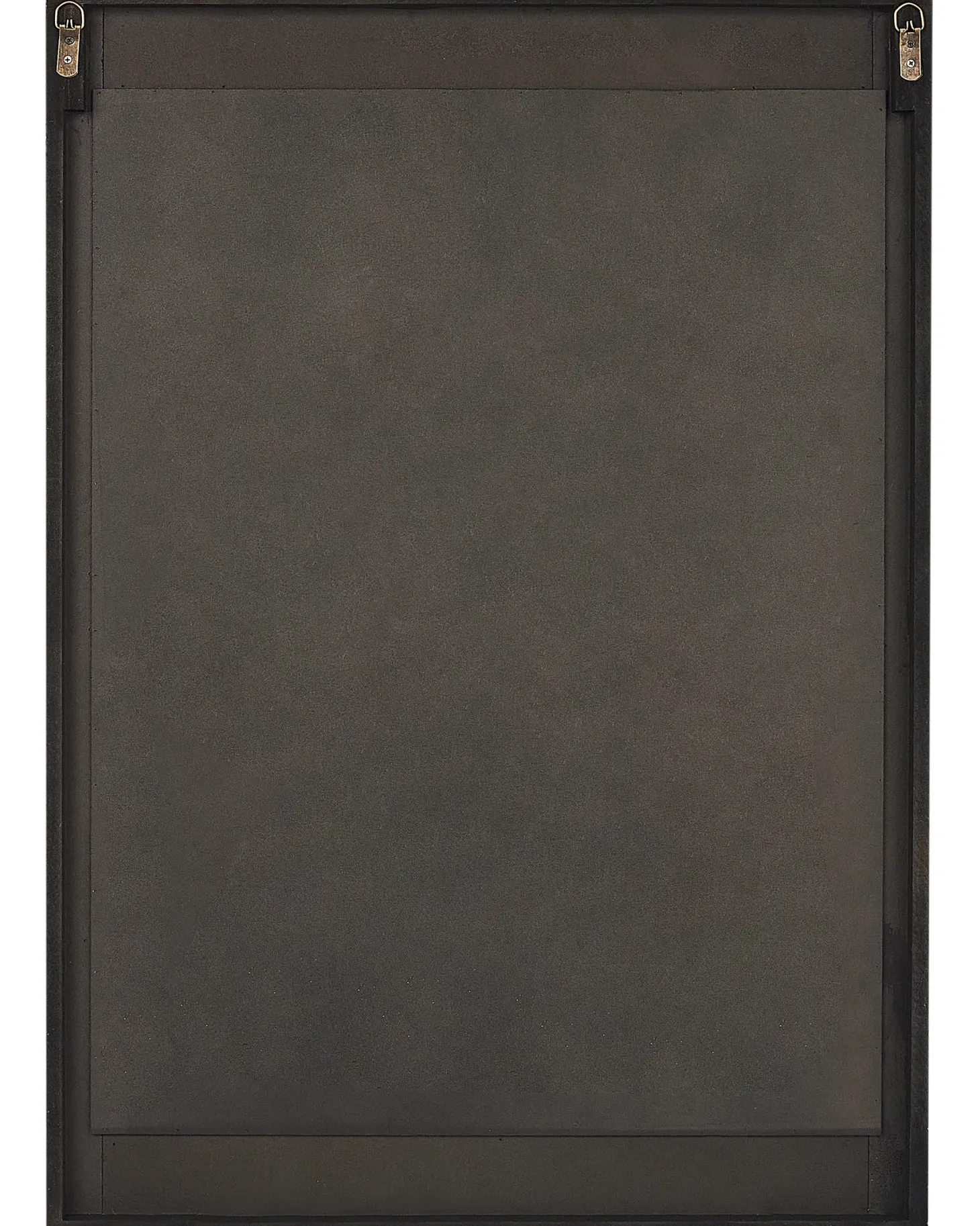 Lustro ścienne MARCIGNY 70 cm 100 cm Boucle Złamana biel