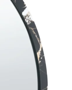 Lustro ścienne MARTEL 69 cm 69 cm Czarny