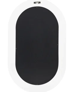 Lustro ścienne MASSILLY 43 cm 69 cm Biały