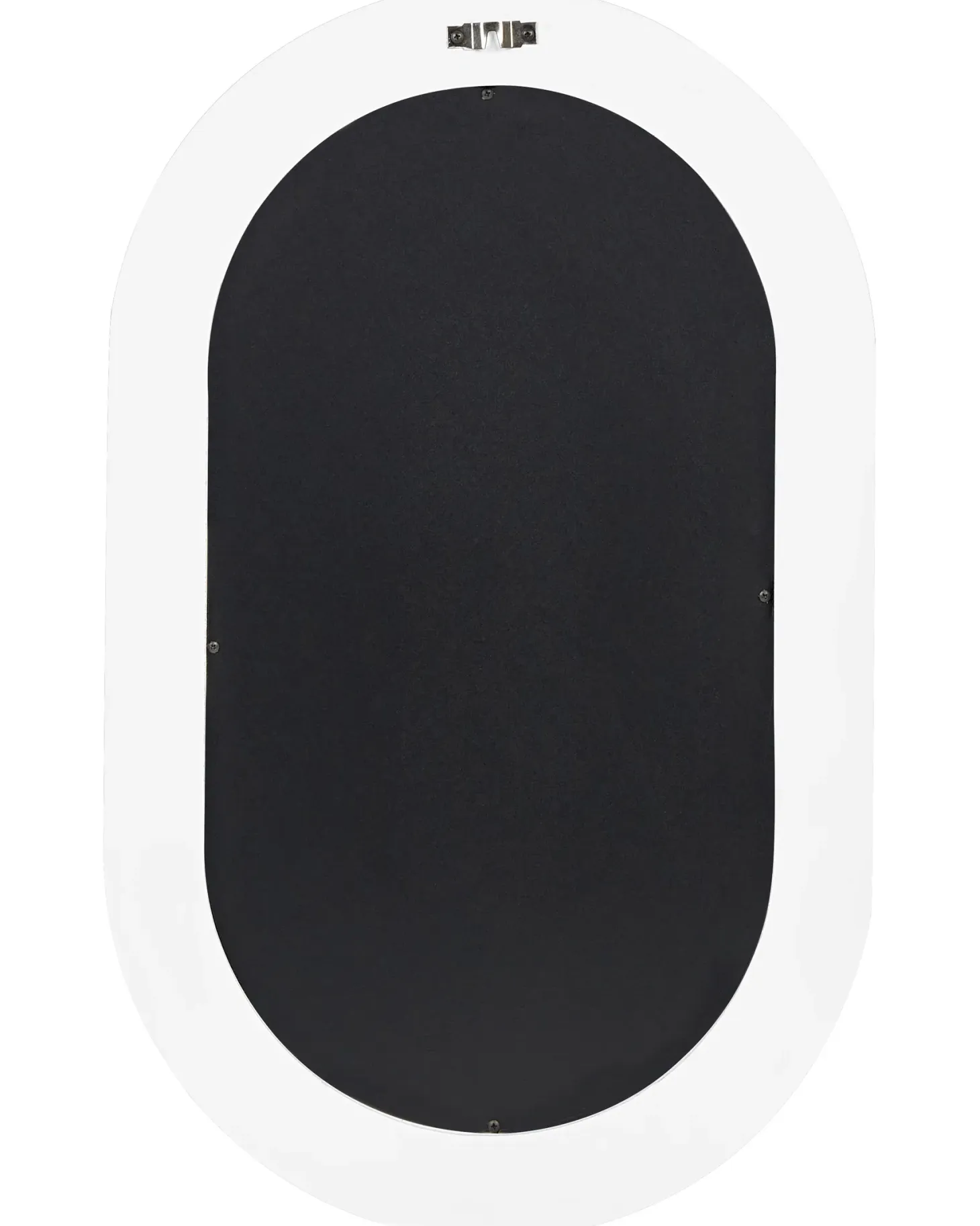 Lustro ścienne MASSILLY 43 cm 69 cm Biały