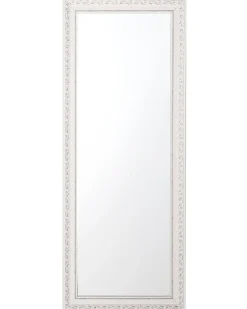 Lustro ścienne MAULEON 50 cm 130 cm Złamana biel