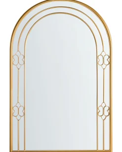 Lustro ścienne MAUTRE 66 cm 98 cm Złoty