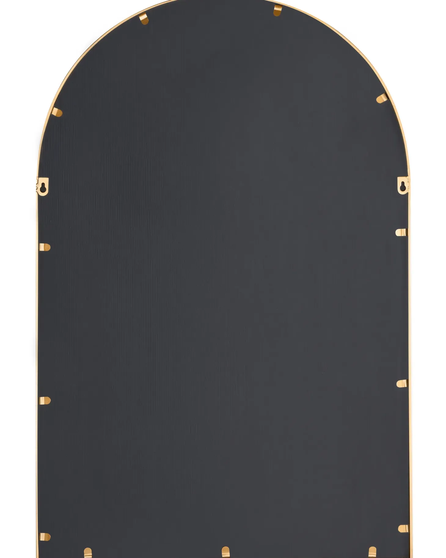 Lustro ścienne MAUTRE 66 cm 98 cm Złoty