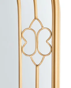 Lustro ścienne MAUTRE 66 cm 98 cm Złoty