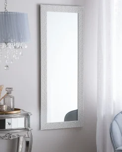 Lustro ścienne MERVENT 50 cm 130 cm Biały