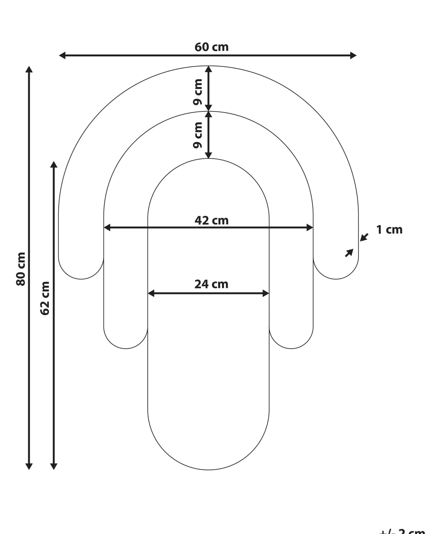 Lustro ścienne MESPAUL 60 cm 80 cm Kolorowy