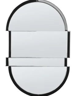 Lustro ścienne MICHERY 60 cm 90 cm Czarny