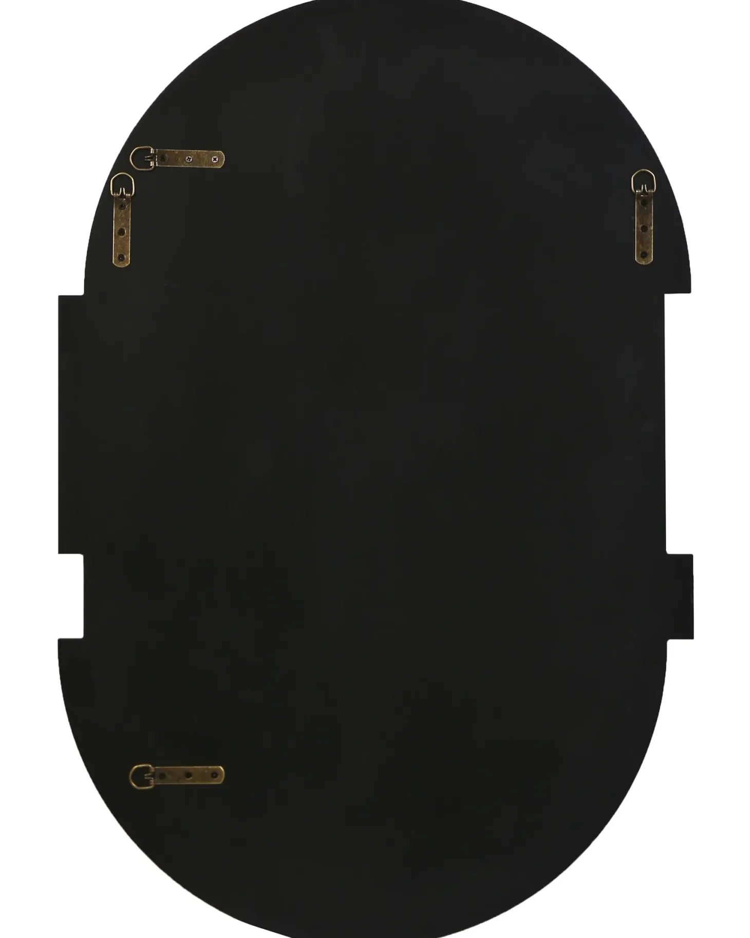 Lustro ścienne MICHERY 60 cm 90 cm Czarny