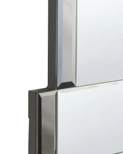 Lustro ścienne MICHERY 60 cm 90 cm Czarny
