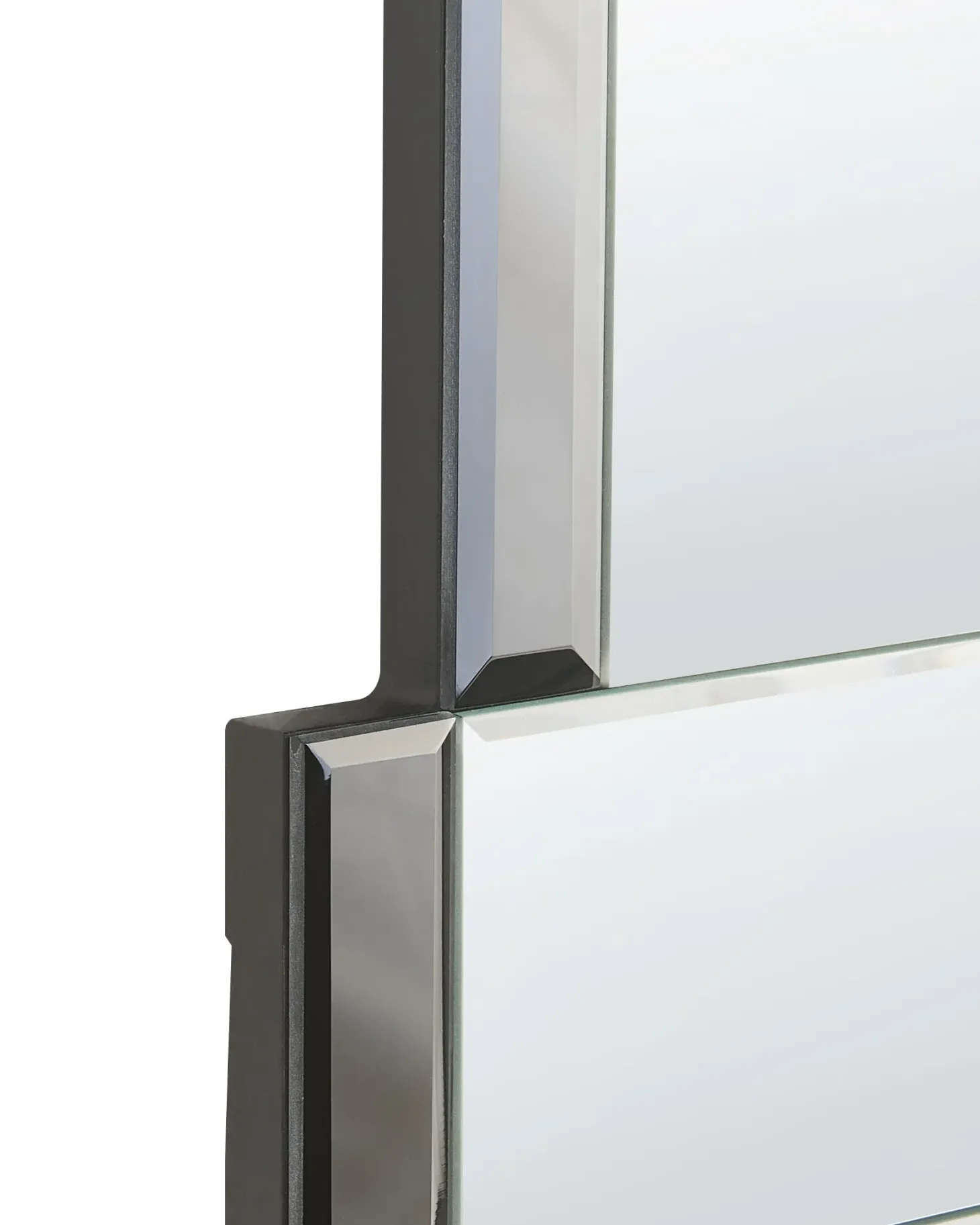 Lustro ścienne MICHERY 60 cm 90 cm Czarny