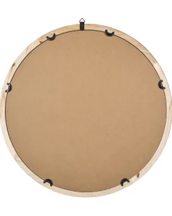 Lustro ścienne MONCLOVA 60 cm 60 cm Drewno jodłowe Jasnobrązowy