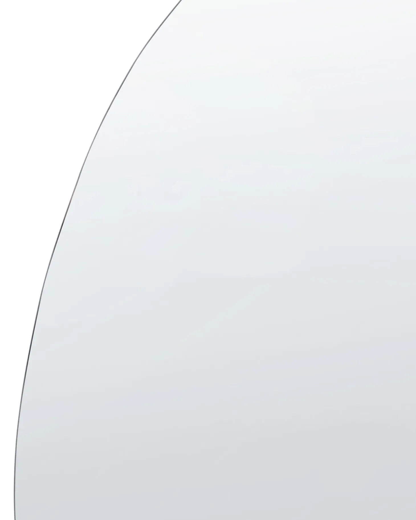 Lustro ścienne MONTRESOR 50 cm 70 cm Srebrny