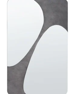Lustro ścienne ORMES 70 cm 110 cm Szary