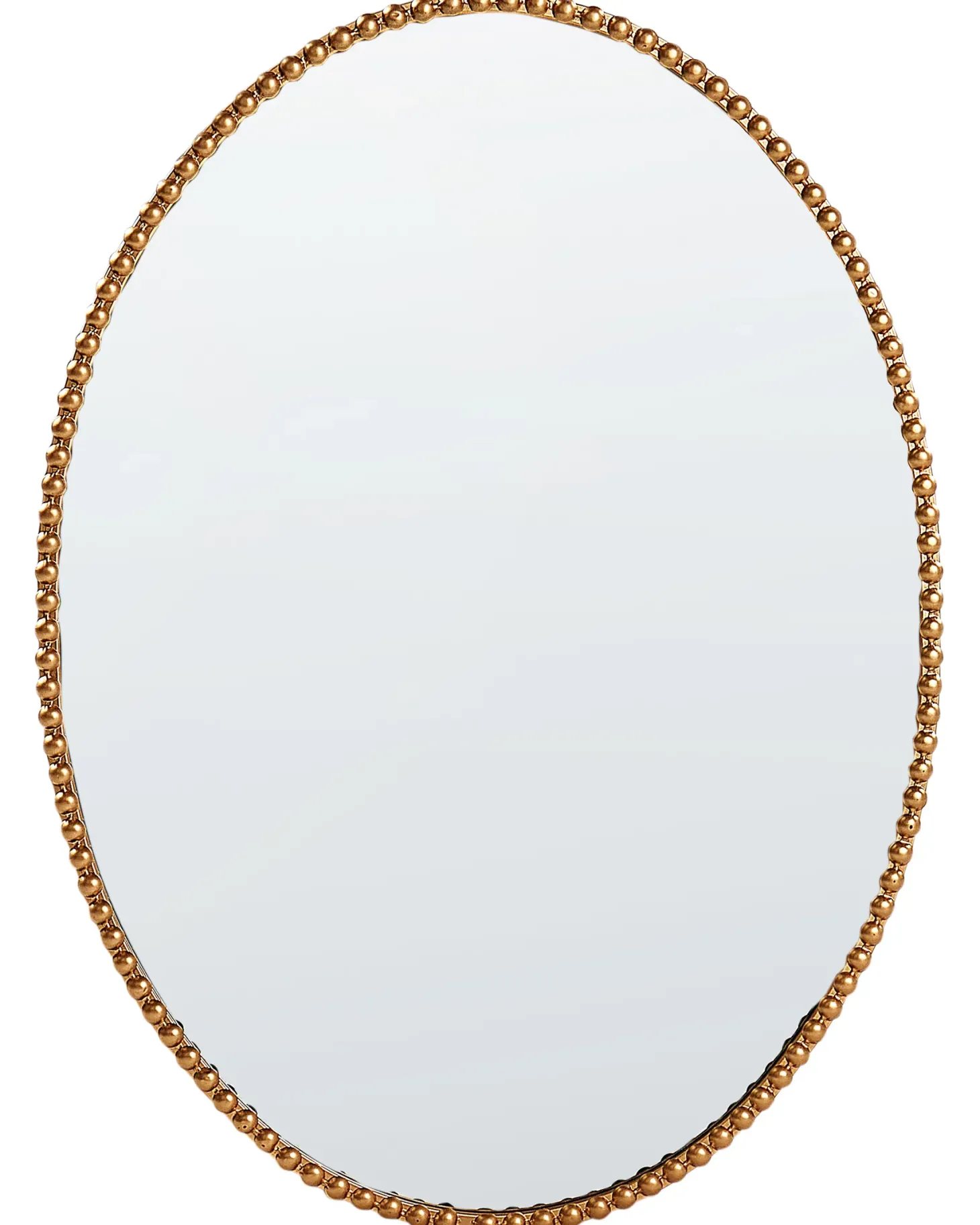 Lustro ścienne OUVEA 57 cm 79 cm Metal Złoty