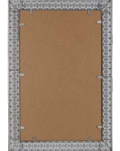 Lustro ścienne PALI 60 cm 90 cm Metal Miedziany