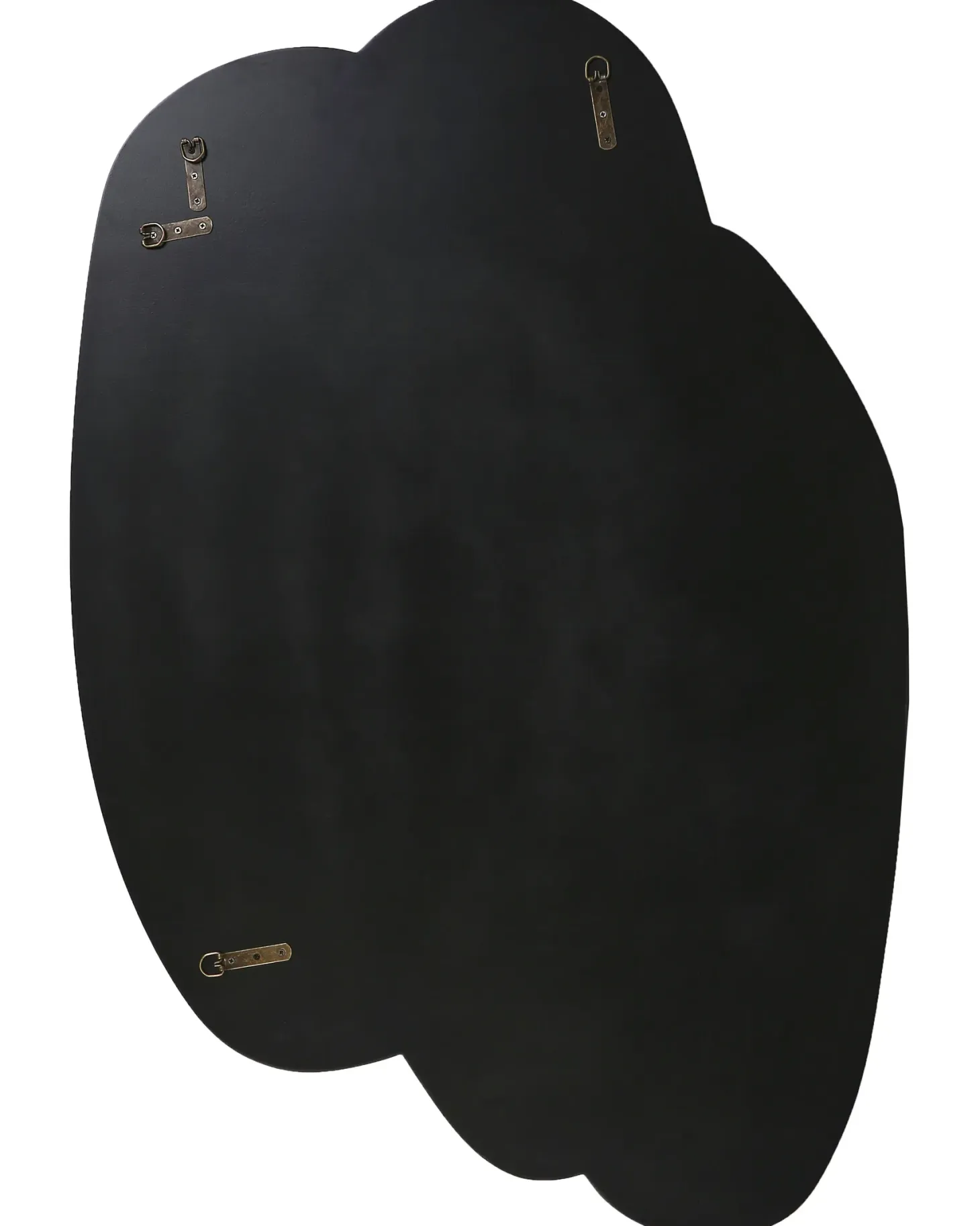 Lustro ścienne PANNES 80 cm 117 cm Błękitny