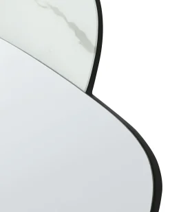 Lustro ścienne PANNES 80 cm 117 cm Błękitny