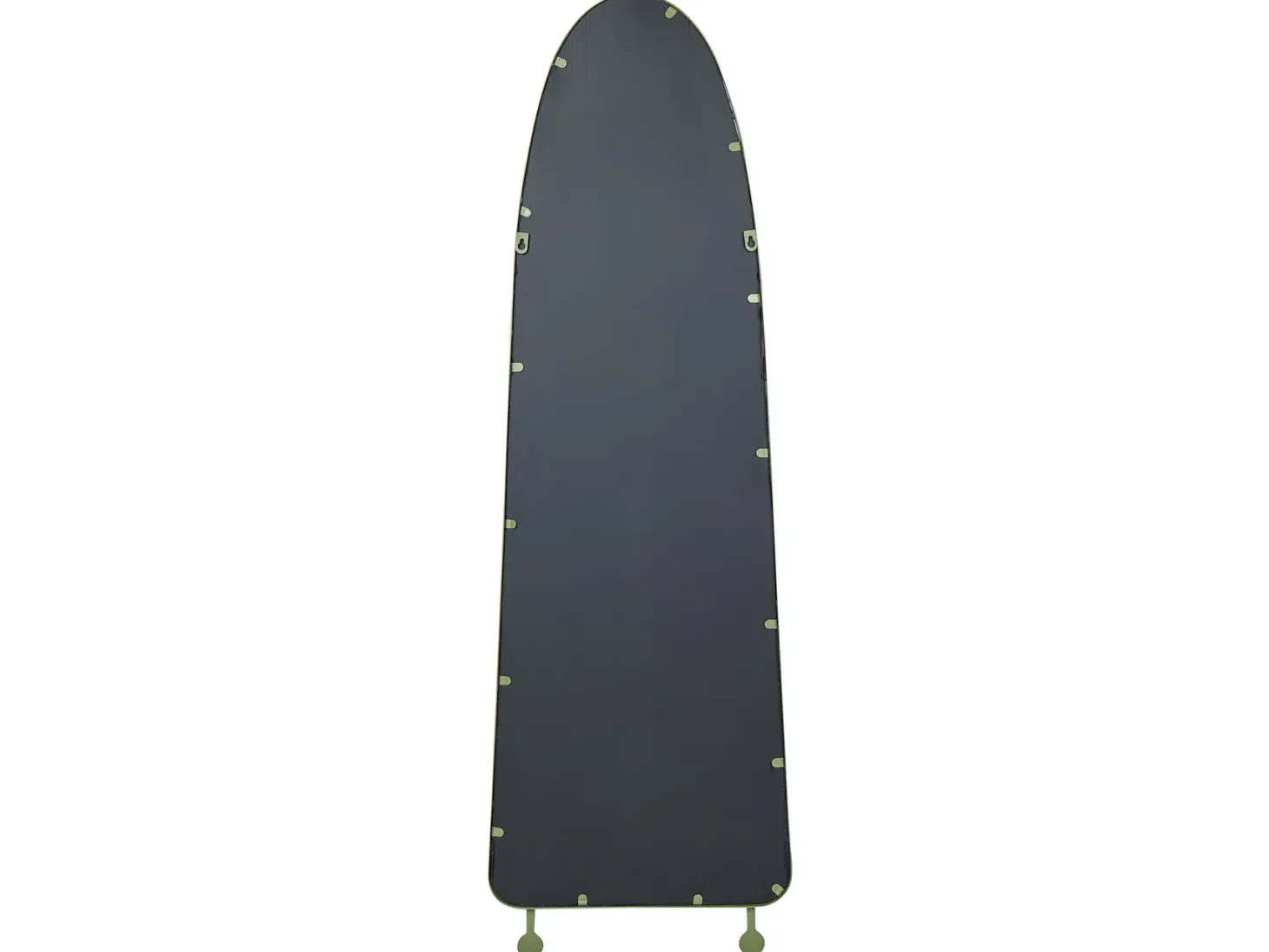 Lustro ścienne PARNAY 45 cm 146 cm Metal Oliwkowy