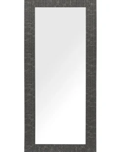 Lustro ścienne PLAISIR 50 cm 130 cm Czarny