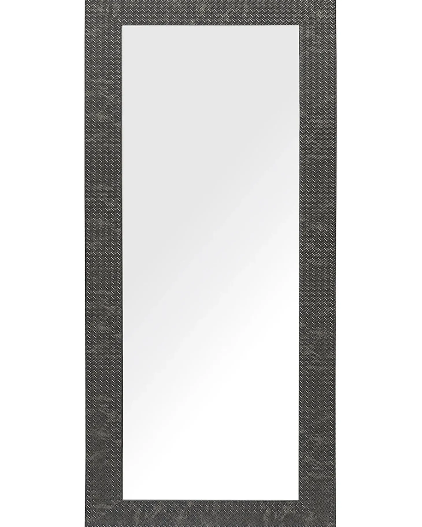 Lustro ścienne PLAISIR 50 cm 130 cm Czarny