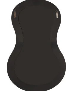 Lustro ścienne PLANCHEZ 70 cm 112 cm Boucle Różowy