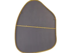 Lustro ścienne PUTEAUX 70 cm 92 cm Metal Złoty