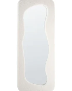 Lustro ścienne QUIMPER 70 cm 170 cm Złamana biel