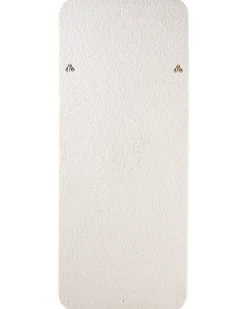 Lustro ścienne QUIMPER 70 cm 170 cm Złamana biel