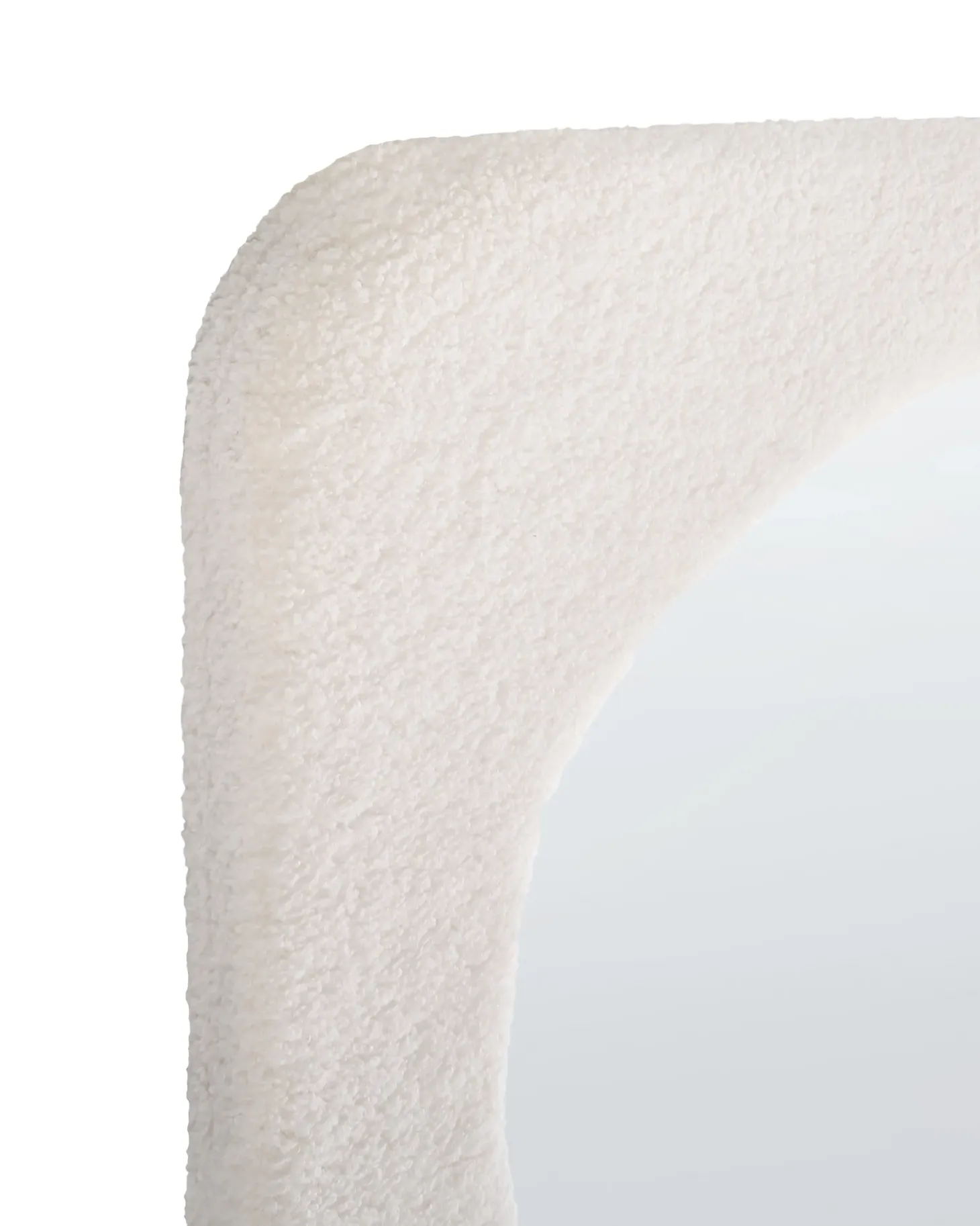 Lustro ścienne QUIMPER 70 cm 170 cm Złamana biel