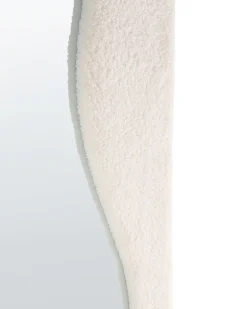 Lustro ścienne QUIMPER 70 cm 170 cm Złamana biel