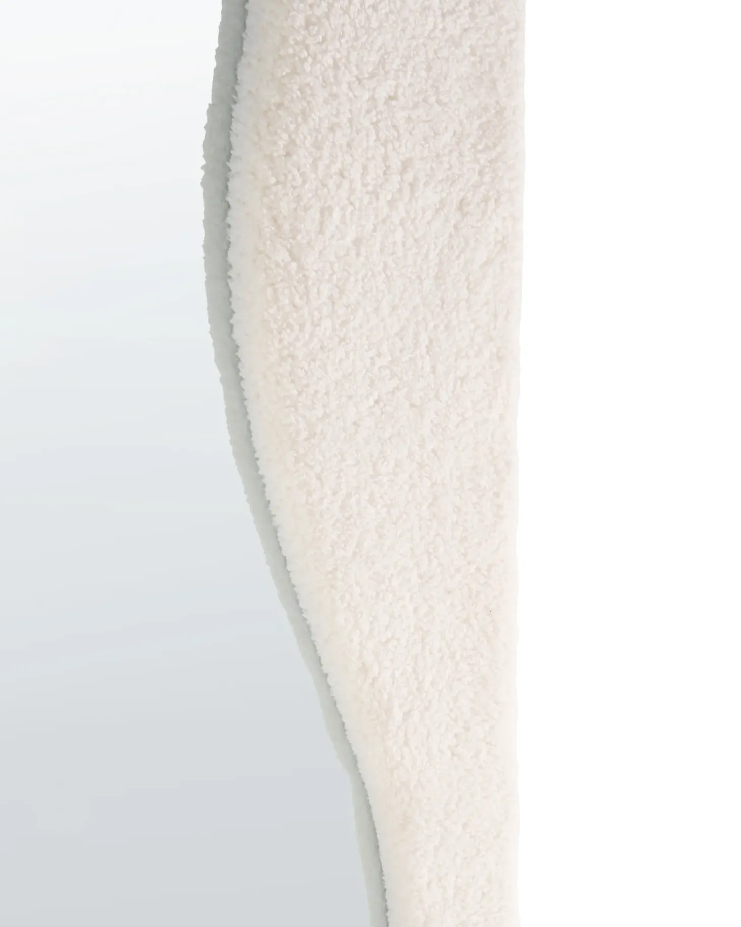 Lustro ścienne QUIMPER 70 cm 170 cm Złamana biel