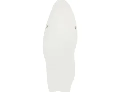 Lustro ścienne REIGNY 57 cm 160 cm Welur Biały