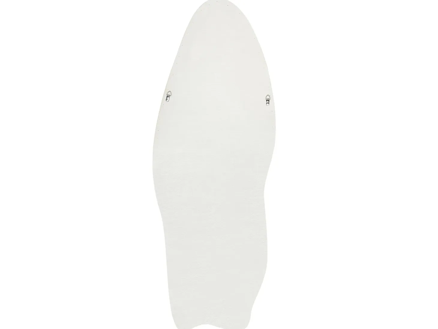 Lustro ścienne REIGNY 57 cm 160 cm Welur Biały