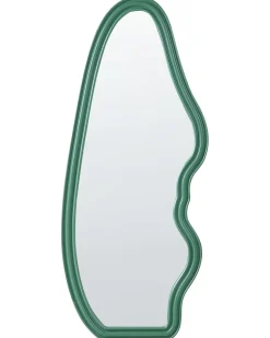 Lustro ścienne ROCLES 68 cm 160 cm Ciemnozielony