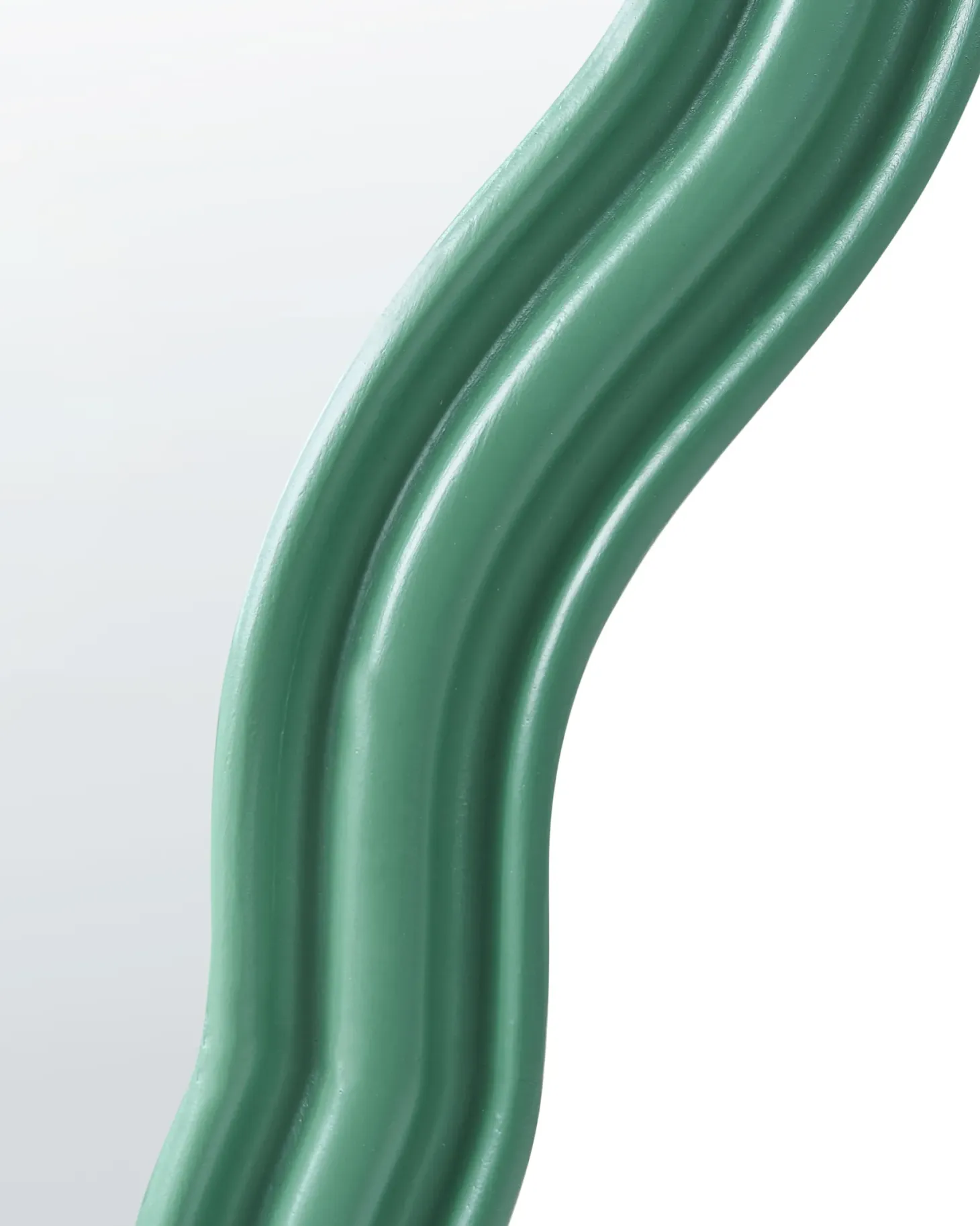 Lustro ścienne ROCLES 68 cm 160 cm Ciemnozielony