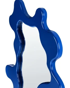 Lustro ścienne ROSCOFF 59 cm 80 cm Niebieski