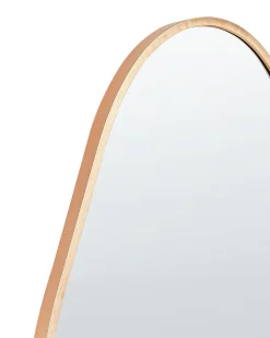 Lustro ścienne SALINS 47 cm 160 cm Metal Złoty