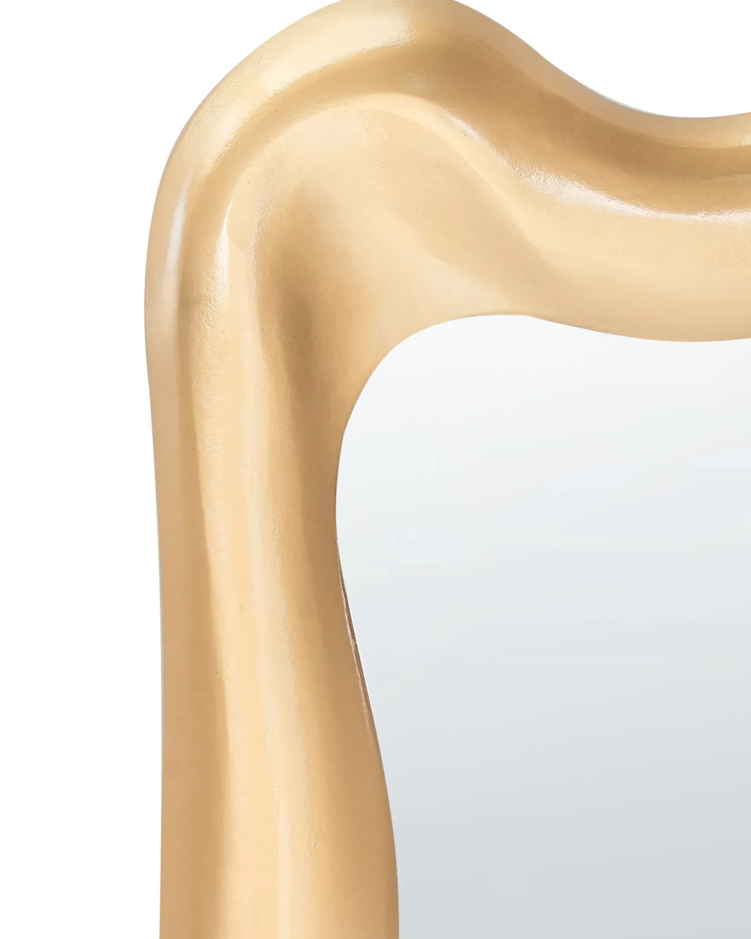 Lustro ścienne SANTEC 59 cm 77 cm Złoty