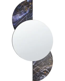 Lustro ścienne SEUZEY 50 cm 100 cm Fioletowy
