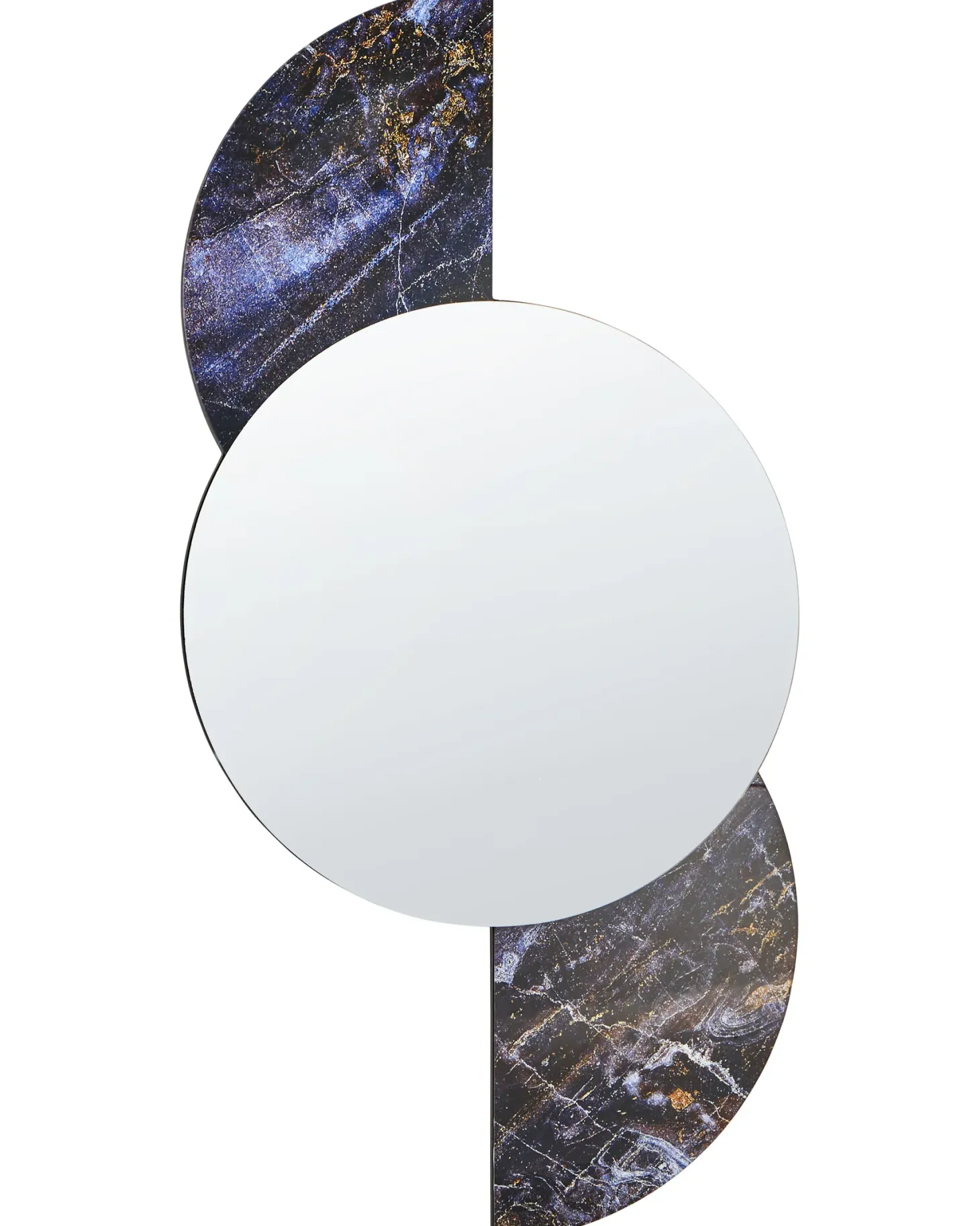 Lustro ścienne SEUZEY 50 cm 100 cm Fioletowy