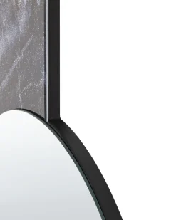 Lustro ścienne SEUZEY 50 cm 100 cm Fioletowy