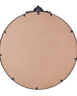Lustro ścienne SOMMANT 67 cm 76 cm Metal Czarny